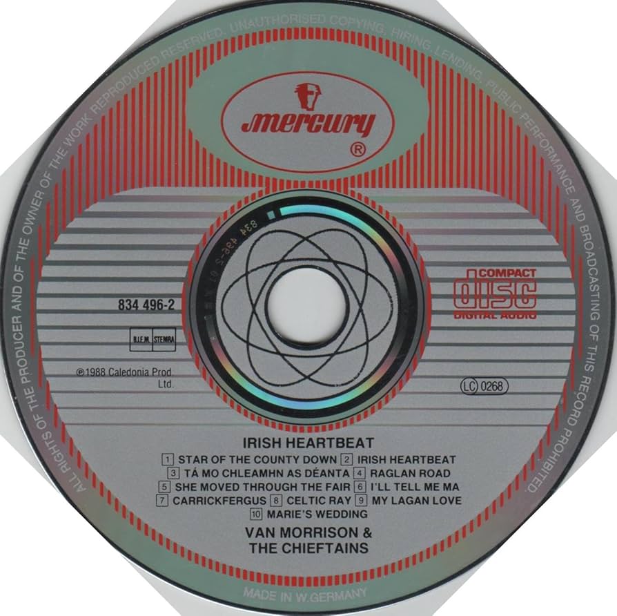 未開封CD「ヴァン・モリソン+チーフタンズ／アイリッシュ・ハートビート」 未開封CD「ヴァン・モリソン+チーフタンズ／アイリッシュ